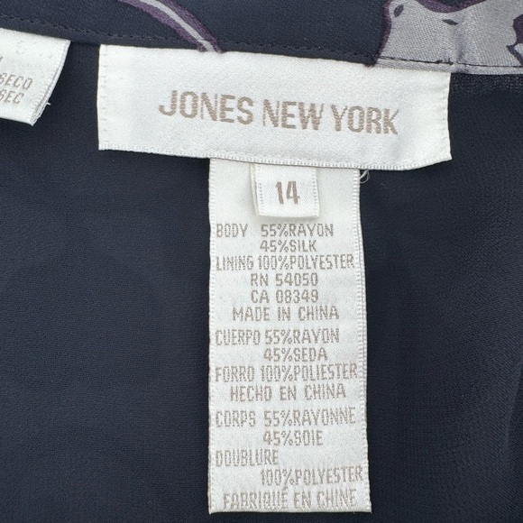 Alex Evenings Chiffon Long Floral Formal Evening Skirt - Picture 9 of 13